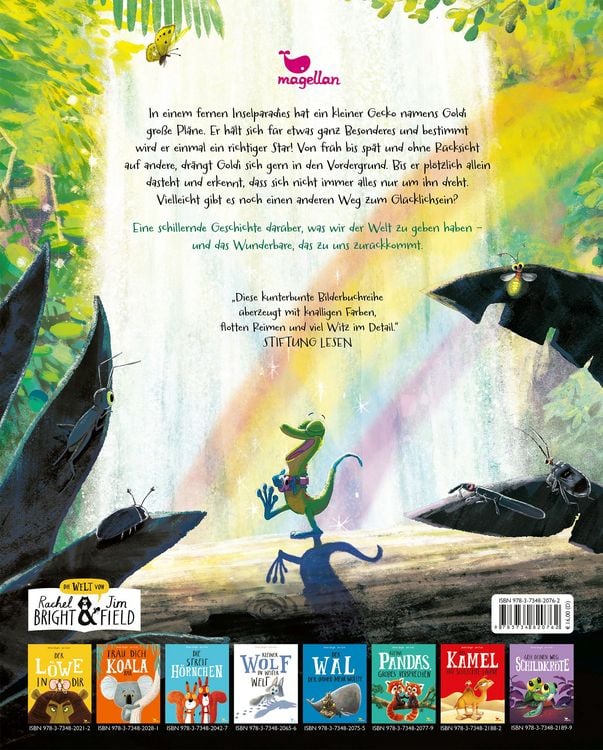 Produktbild: Gecko und das Gl&uuml;ck des Gebens