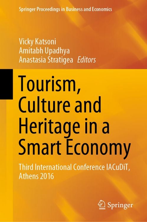 Produktbild: Tourism, Culture and Heritage in a Smart Economy