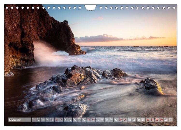Produktbild: Land. Licht. Meer. (Wandkalender 2027 DIN A4 quer), CALVENDO Monatskalender