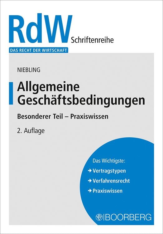 Bild vom Artikel Allgemeine Geschäftsbedingungen vom Autor Jürgen Niebling