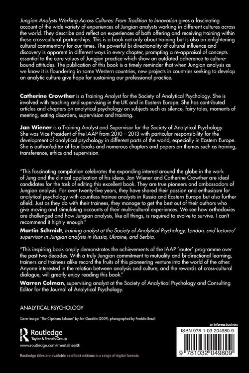 Produktbild: Jungian Analysts Working Across Cultures