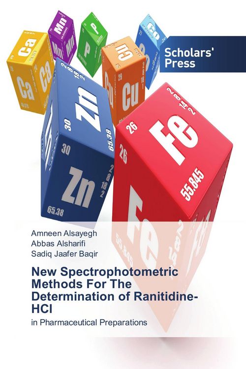 Produktbild: New Spectrophotometric Methods For The Determination of Ranitidine-HCl