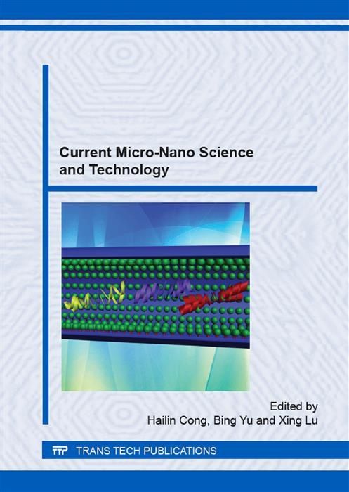 Produktbild: Current Micro-Nano Science and Technology