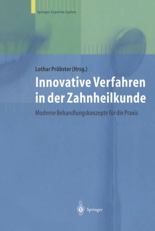 Produktbild: Innovative Verfahren in der Zahnheilkunde