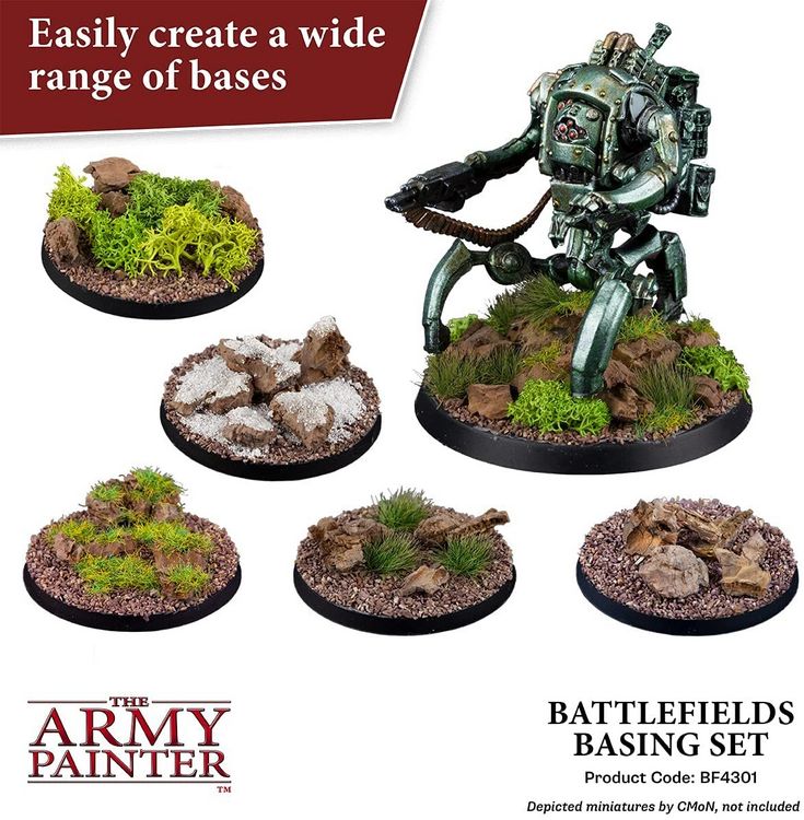 Produktbild: Pegasus ARM04301 - Army Painter, Battlefields Basing Set