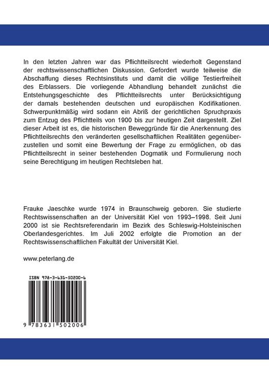 Produktbild: Pflichtteilsentzug &ndash; Historische Entstehung und Entwicklung unter dem BGB seit 1900