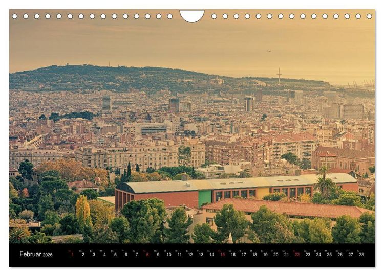 Produktbild: Barcelona - Stadtansichten (Wandkalender 2026 DIN A4 quer), CALVENDO Monatskalender