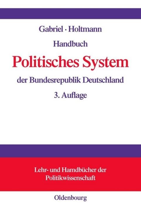 Produktbild: Handbuch Politisches System der Bundesrepublik Deutschland