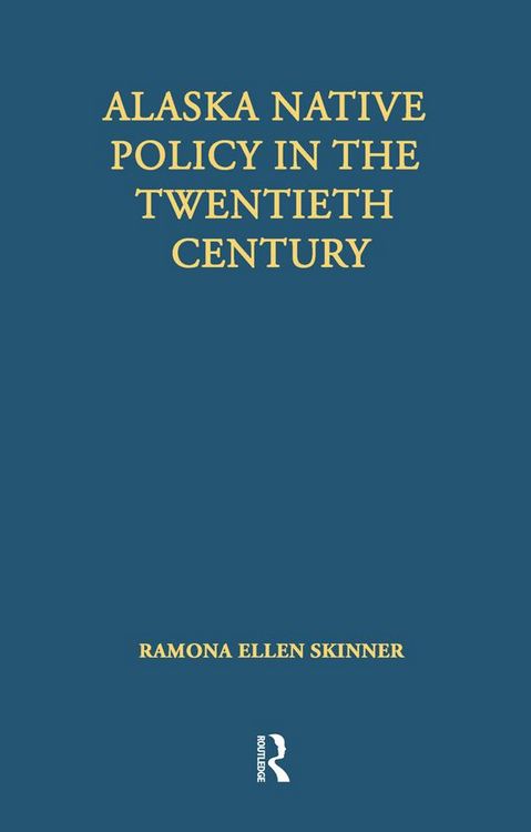 Produktbild: Alaska Native Policy in the Twentieth Century