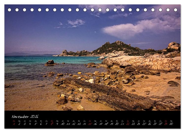 Produktbild: Der Norden Sardiniens (Tischkalender 2026 DIN A5 quer), CALVENDO Monatskalender