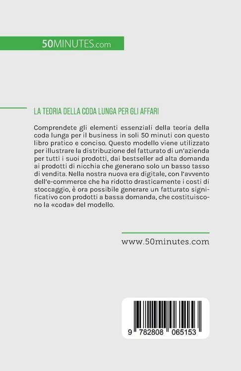 Produktbild: La teoria della coda lunga per gli affari