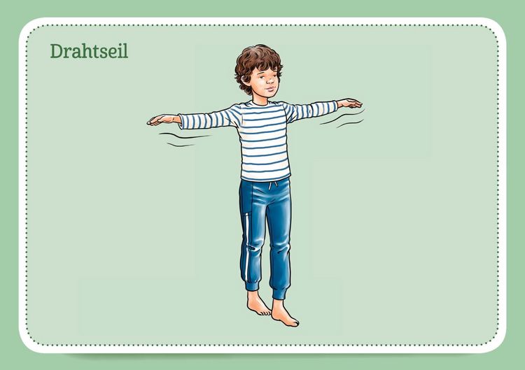 Produktbild: 30 Faszientraining-Bildkarten f&uuml;r Kinder