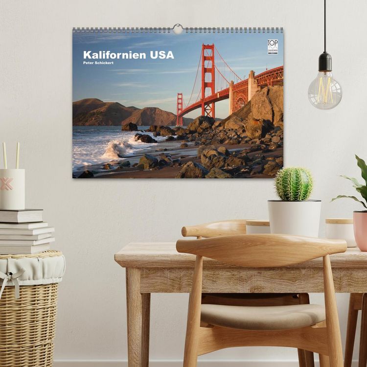 Produktbild: Kalifornien USA (Wandkalender 2026 DIN A3 quer), CALVENDO Monatskalender