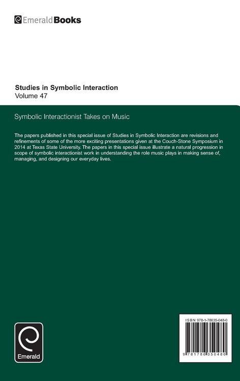Produktbild: Symbolic Interactionist Takes on Music