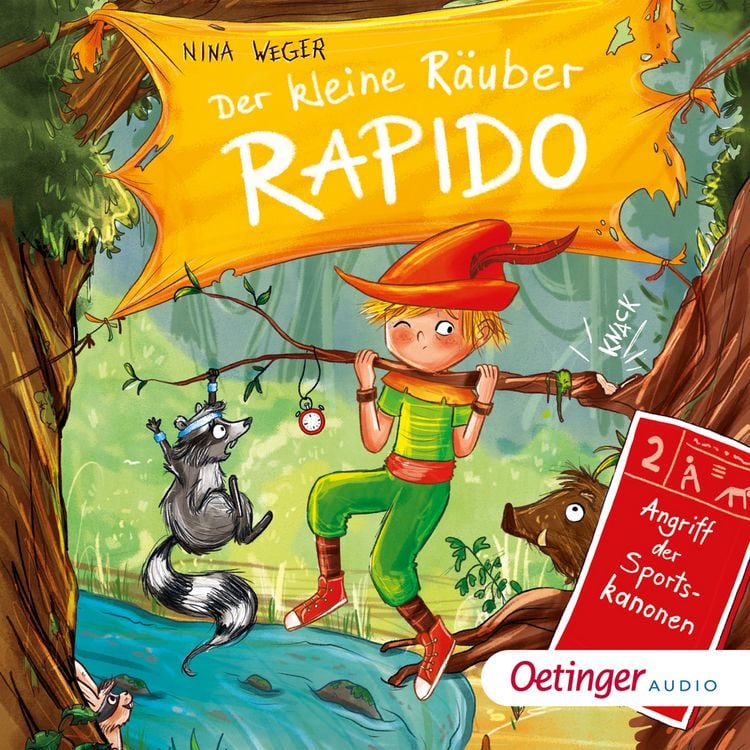 Produktbild: Der kleine R&auml;uber Rapido 2. Angriff der Sportskanonen