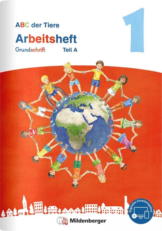 Produktbild: ABC der Tiere 1 Neubearbeitung &ndash; Arbeitsheft Grundschrift, Teil A und B
