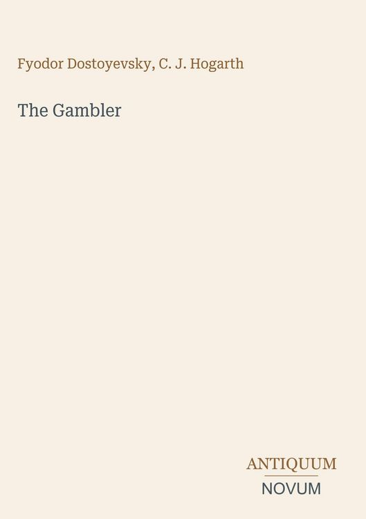 Produktbild: The Gambler