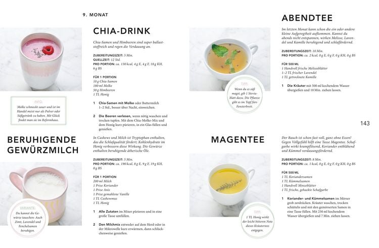 Produktbild: Das Monats-Kochbuch für Schwangere