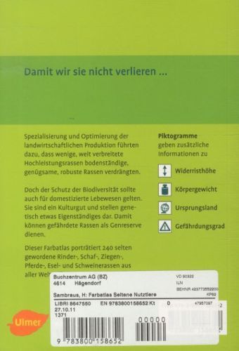 Produktbild: Seltene Nutztiere