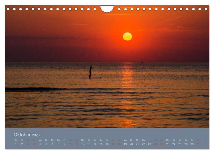 Produktbild: Tag am Meer (Wandkalender 2026 DIN A4 quer), CALVENDO Monatskalender
