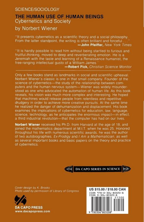 Produktbild: The Human Use of Human Beings