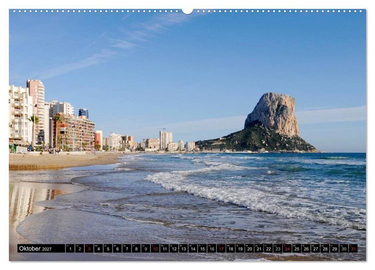 Produktbild: Costa Blanca - Spaniens wei&szlig;e K&uuml;ste (hochwertiger Premium Wandkalender 2027 DIN A2 quer), Kunstdruck in Hochglanz