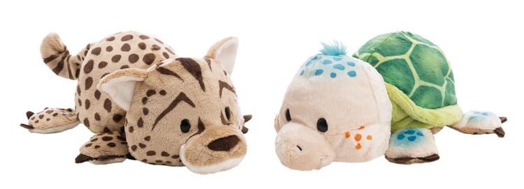 Produktbild: NICI - Schildkr&ouml;te & Gepard 25cm mit Wendefunktion 2in1