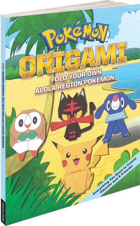 Produktbild: Pokemon Origami: Fold Your Own Alola Region Pokemon