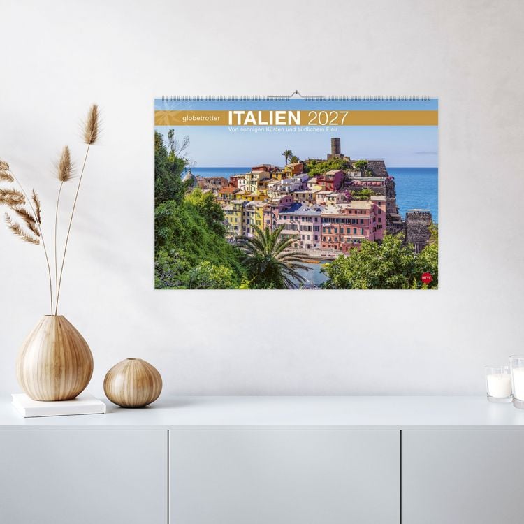 Produktbild: Italien Globetrotter Kalender 2027 - Von sonnigen K&uuml;sten und s&uuml;dlichem Flair