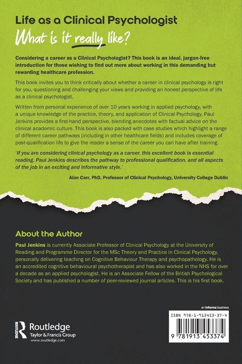 Produktbild: Life as a clinical psychologist