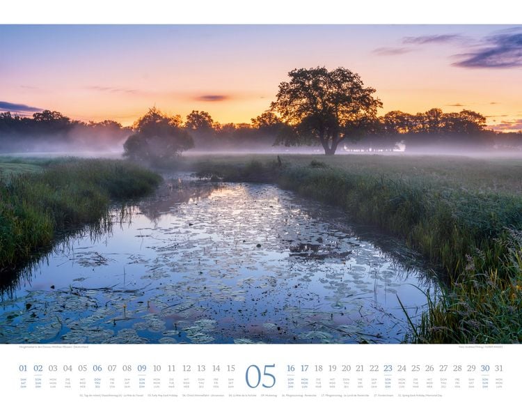 Produktbild: Morgenlicht Kalender 2027