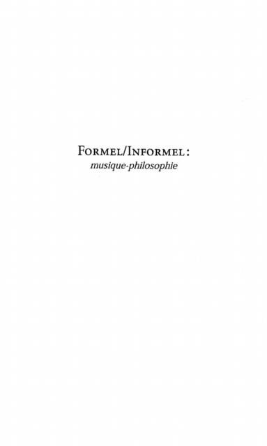Produktbild: Formel informel