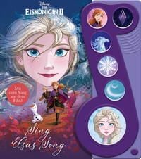 Produktbild: Disney Die Eisk&ouml;nigin 2 - Sing Elsas Song - Liederbuch zu &bdquo;Wo noch niemand war&ldquo; -Interaktives Pappbilderbuch mit 6 Melodien f&uuml;r Kinder ab 3 Jahren