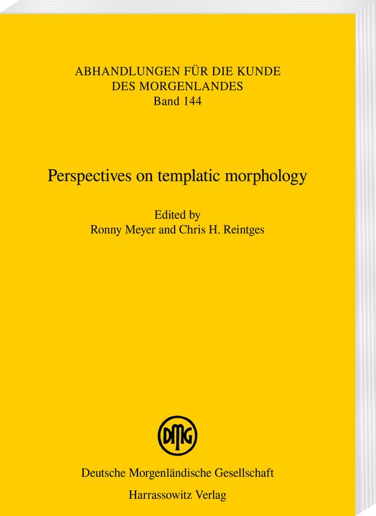 Produktbild: Perspectives on templatic morphology