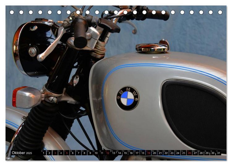 Produktbild: BMW R 60/5 (Tischkalender 2025 DIN A5 quer), CALVENDO Monatskalender
