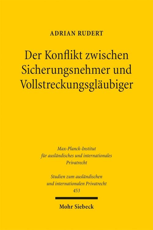 Produktbild: Rudert, A: Konflikt zwischen Sicherungsnehmer und Vollstreck