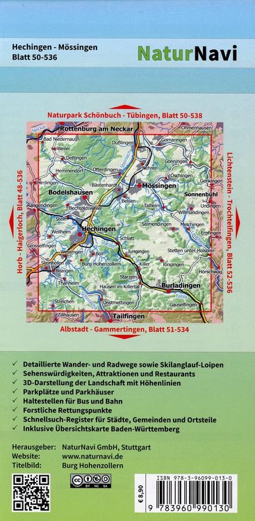 Produktbild: Hechingen - M&ouml;ssingen