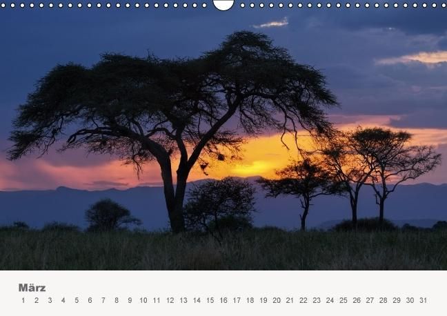 Produktbild: Faszination Ostafrika - Tierwelt und Natur aus Kenia und Tansania (Wandkalender immerw&auml;hrend DIN A3 quer)