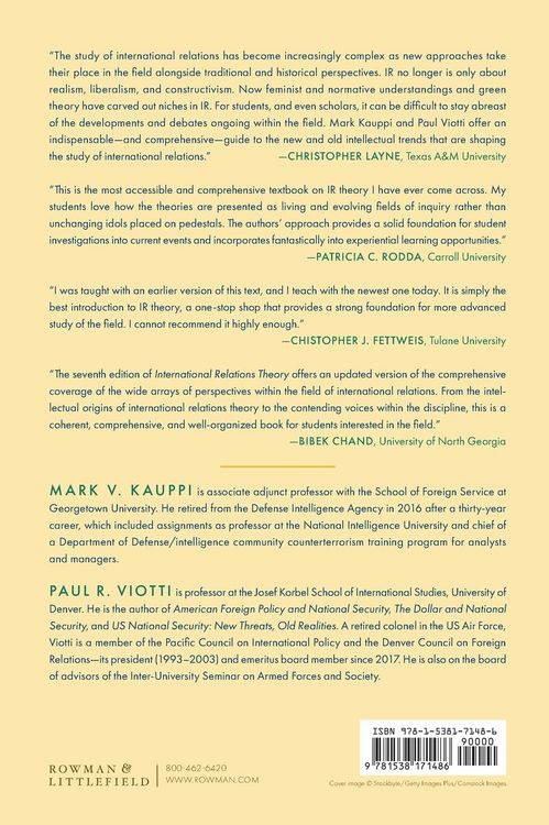 Produktbild: International Relations Theory