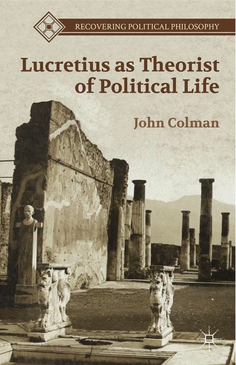 Produktbild: Lucretius as Theorist of Political Life