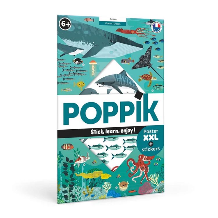 Produktbild: POPPIK - Lernposter & Sticker Ozean