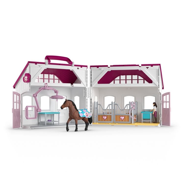 Produktbild: schleich&reg; 42787 - Horse Club, Happy Horse Hospital, Pferdeklinik Heilende Hufe, 64-teilig, Spielset