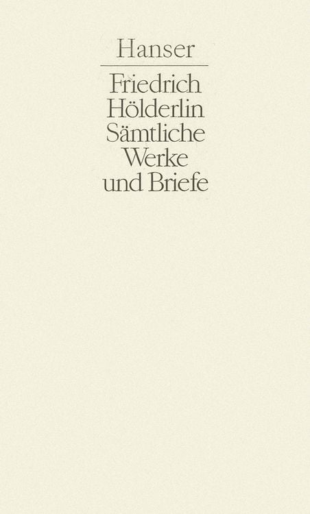 Produktbild: S&auml;mtliche Werke und Briefe Band II