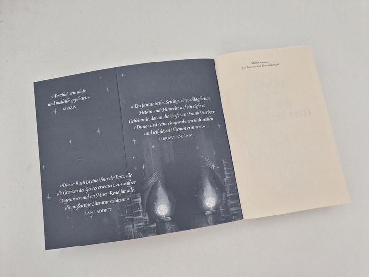 Produktbild: Das Buch, das dem Feuer widerstand