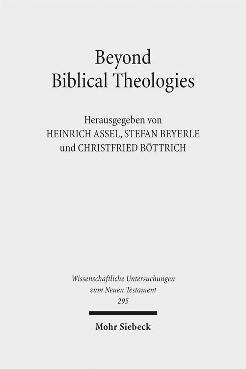 Produktbild: Beyond Biblical Theologies