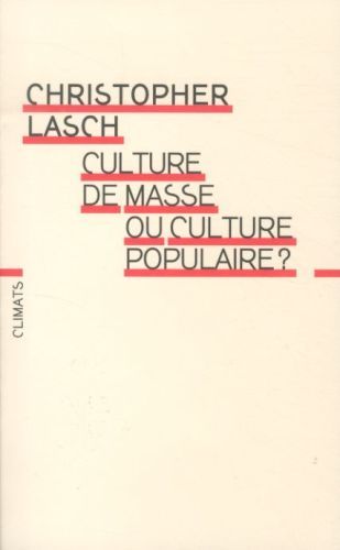 Produktbild: Culture de masse ou culture populaire ?