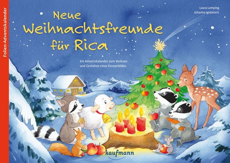 Bild vom Artikel Neue Weihnachtsfreunde für Rica. Ein Adventskalender zum Vorlesen und Gestalten eines Fensterbildes vom Autor Laura Lamping