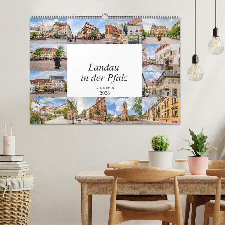 Produktbild: Landau in der Pfalz Impressionen (Wandkalender 2026 DIN A2 quer), CALVENDO Monatskalender