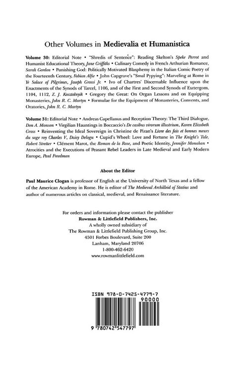 Produktbild: Medievalia et Humanistica No. 32