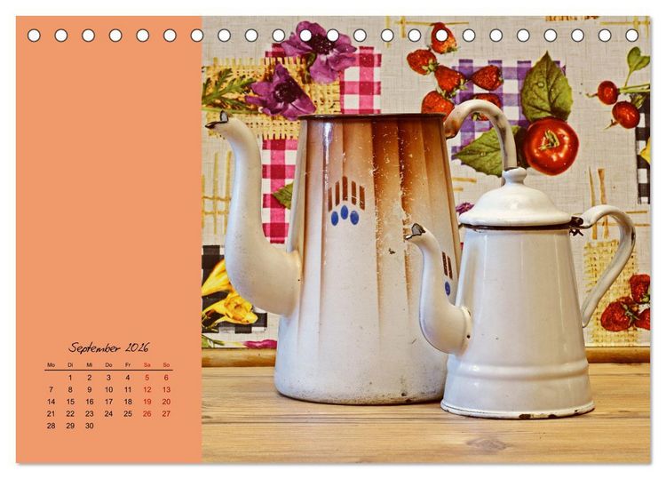 Produktbild: Alte Sch&auml;tze aus der K&uuml;che (Tischkalender 2026 DIN A5 quer), CALVENDO Monatskalender